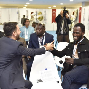 İstanbul Fuar Merkezi nde Afrika’nın farklı ülkelerinden 25 nitelikli iş insanını TURCAF (Türkiye – Afrika İhracatçılar Platformu) üyelerimizle bir araya getirdik. İstanbul Fuar Merkezi nde Afrika’nın farklı ülkelerinden 25 nitelikli iş insanını TURCAF (Türkiye – Afrika İhracatçılar Platformu) üyelerimizle bir araya getirdik.