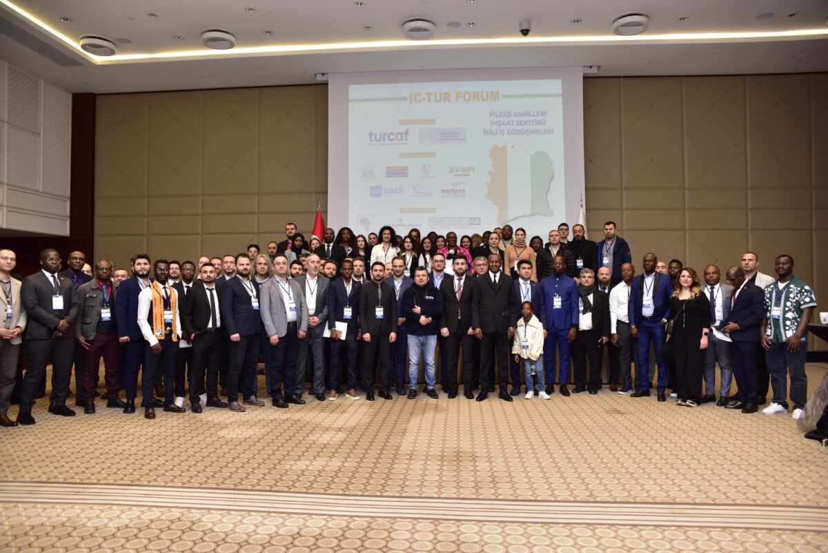 31.2 TURCAF (Türkiye – Afrika İhracatçılar Platformu) olarak Fildişi Sahili İnşaatçılar 🇨🇮 odası ile üyelerimizi güvenilir ticaret yapmaları ve uzun süreli işbirlikleri kurmaları için bir araya getirdik.