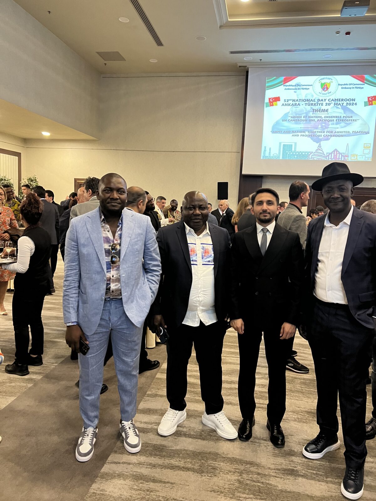 41.1 Kamerun Bağımsızlık Günü’nde Büyükelçi Victor Tchatchouwo’nun Resepsiyonuna Katılım