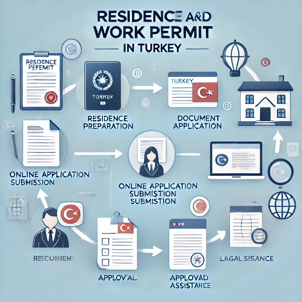 Türkiye’de İkamet ve Çalışma İzni Süreci: Bilmeniz Gerekenler